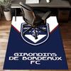 Giron-de Football Crest Printed Office Carpet Chair Cushion  Entryway Rug, Rugs for Living Room, Bedroom Christmas gifts