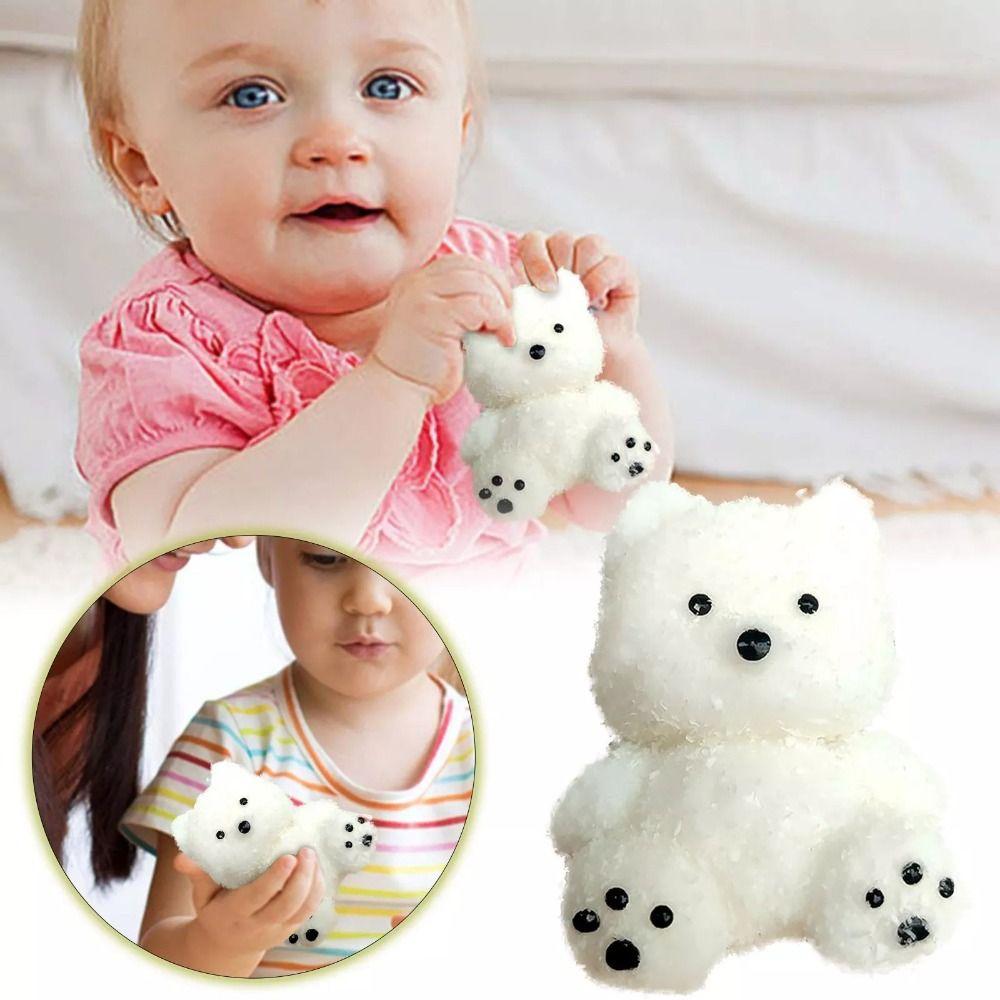 

TPR Bear Squeeze Toys Pinching Bear Vent Toy Creativity Relief Relax Toys 1pc