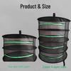 Foldable Multi-layer Herb Drying Rack and Net