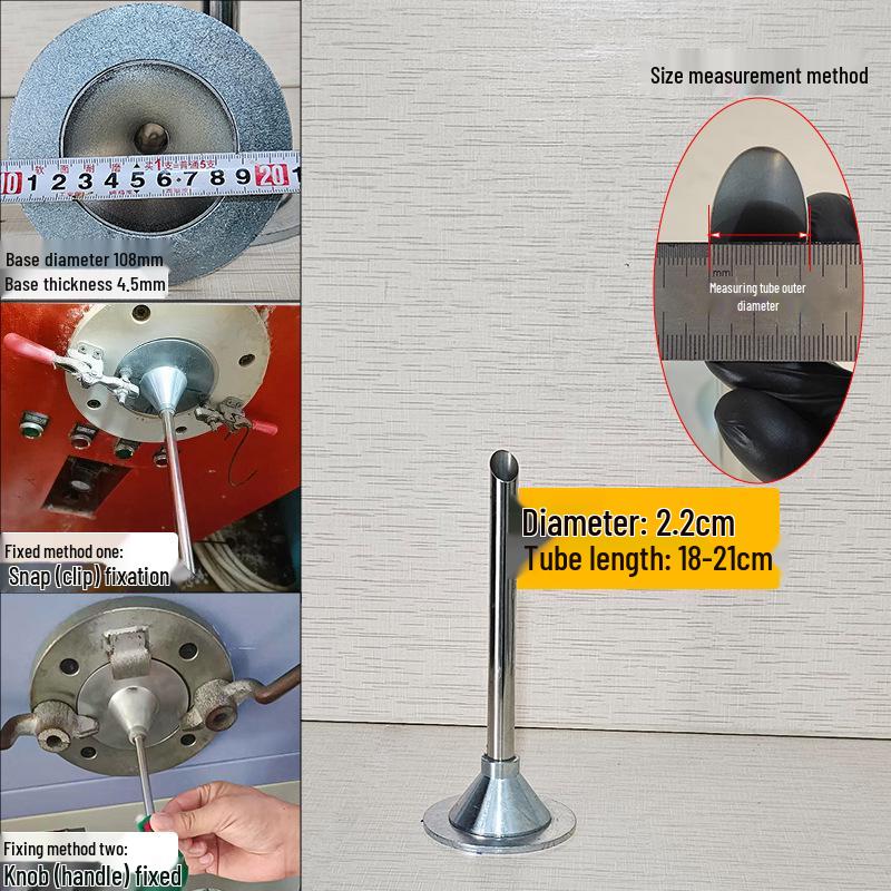 Cotton Filling Machine Accessories: Filling Tube, Small Down Nozzle, Horn, Switch, Air Nozzle, Filling Head.