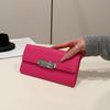 Women Wallet PU Leather Female Purse Solid Minimalist Coin Pocket Long Design Clutch Ladies Business Money Bag