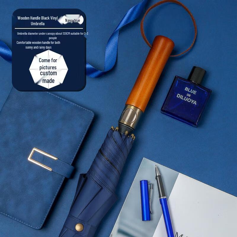 HANDUNYOU Business Large Straight Umbrella