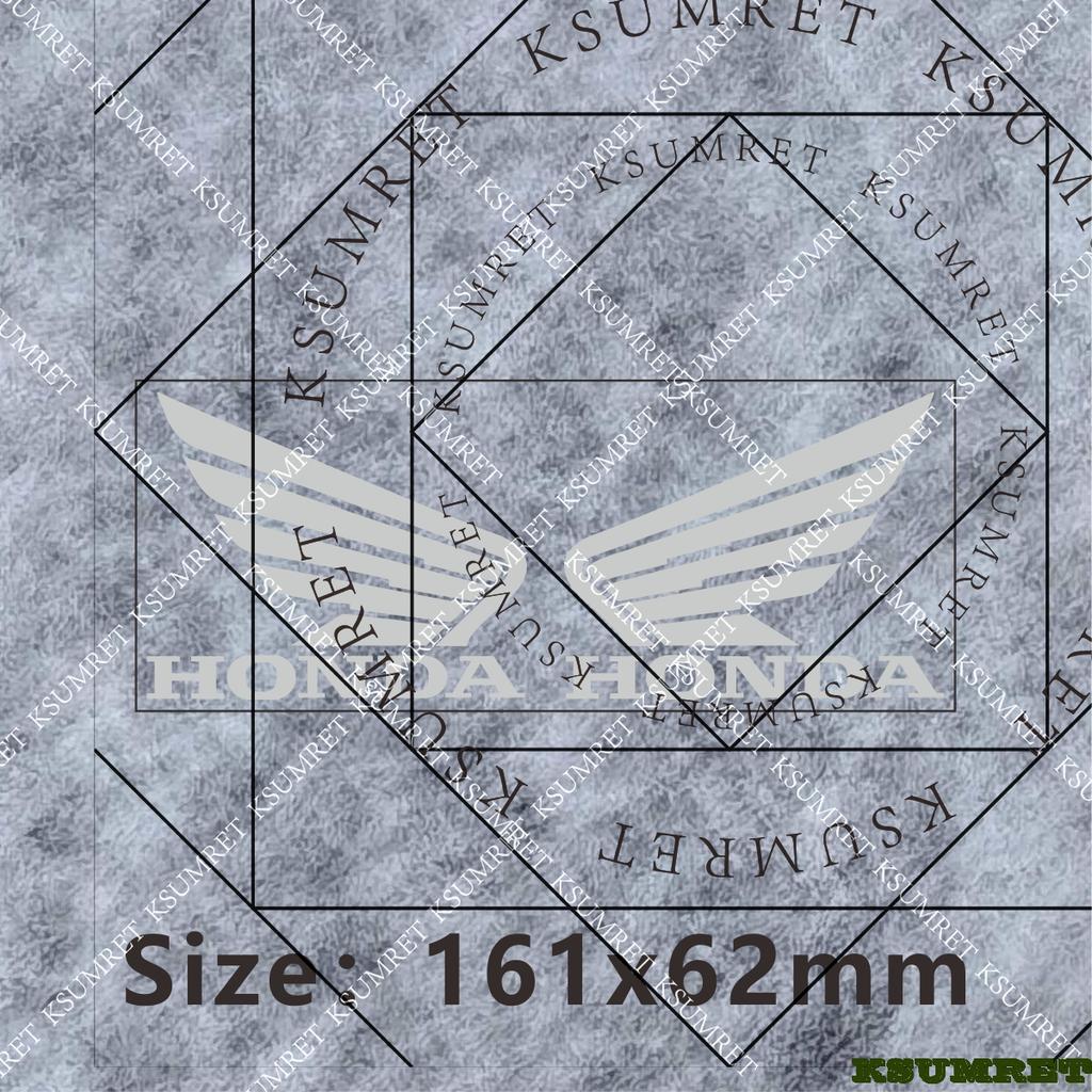 AAAKQ1 For Honda Wing Sticker Motorcycle Stickers Moto Helmet Modification Accessories Sponsor Stickers