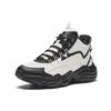 New Anta Walker Slip-Resistant Warm Mid-Top Casual Shoes Women's White Black 922448904-2