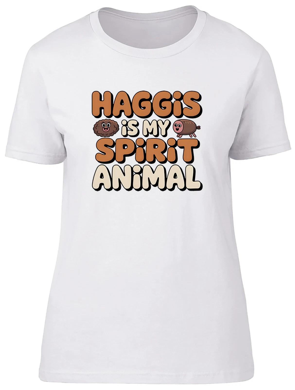Burns Night Funny Haggis Womens T-Shirt Ladies Gift Tee XXXL