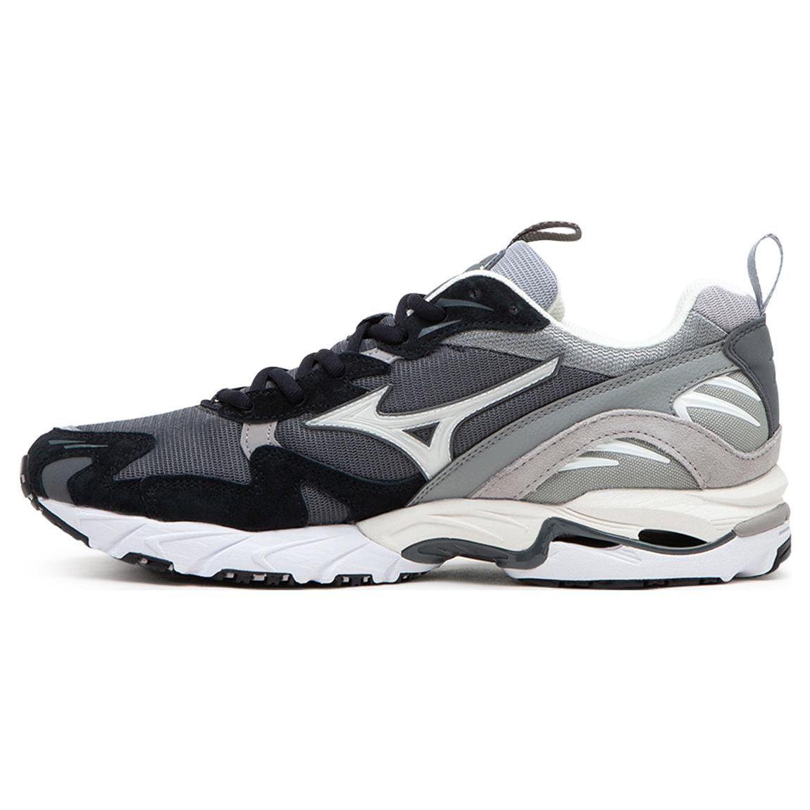 Mizuno Wave Rider 10 Dark Shadow Men Sneakers Grey Snow-White Opal-Grey D1GA222612 36.5