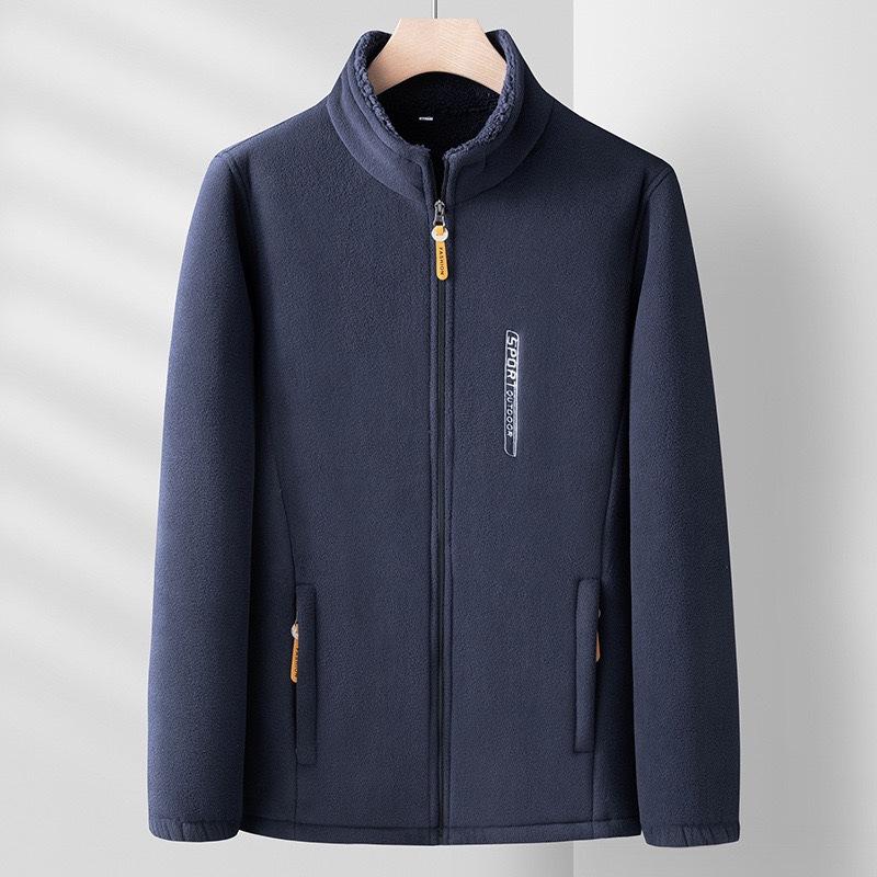 Fleece] Thickened fleece jacket in autumn and winter Men's outdoor windproof and cold-resistant fleece sweater Warm fleece jacket