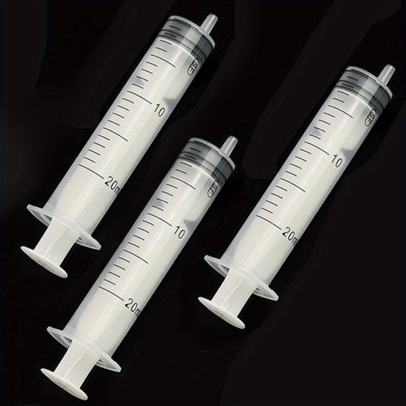 1pcs Plastic Syringe Liquid Lubricant Measuring Tool 20 ml