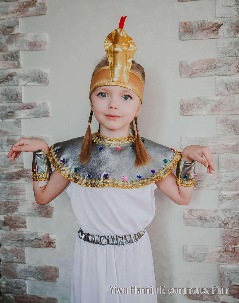 Egyptian Queen Cosplay Costume for Girls