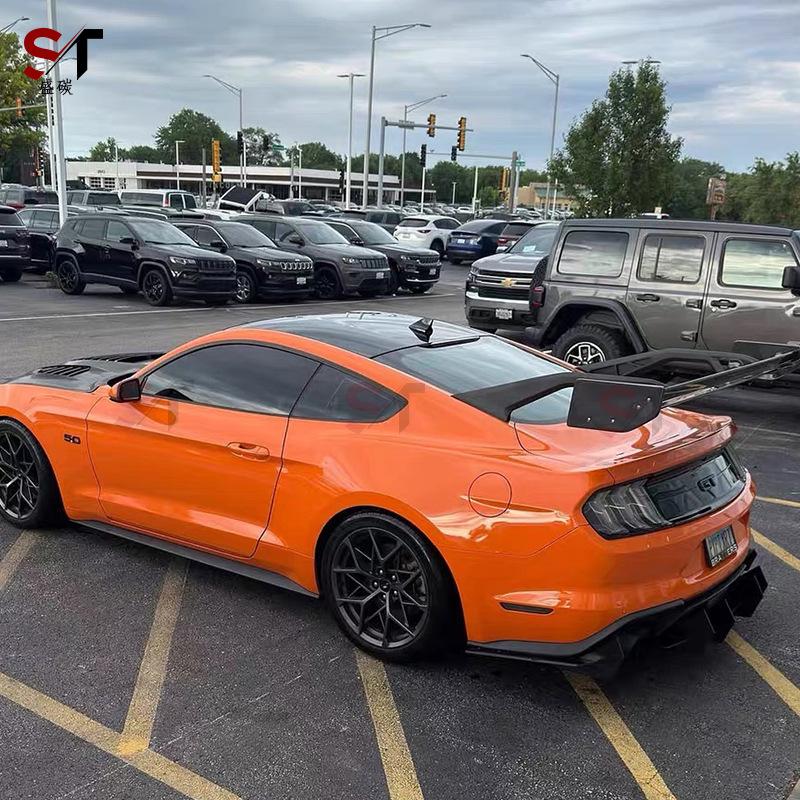 Carbon Fiber Rear Spoiler Wing for 2015+ Ford Mustang GT