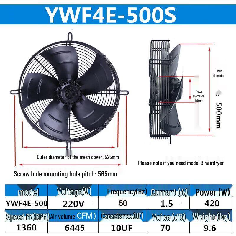 Aokewen External Rotor Axial Flow Fan