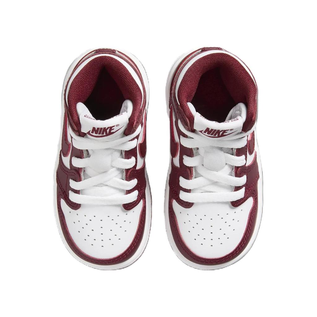 Air Jordan 1 Retro High OG TD Artisanal Red Baby Sneakers White Team-Red FD1413-160