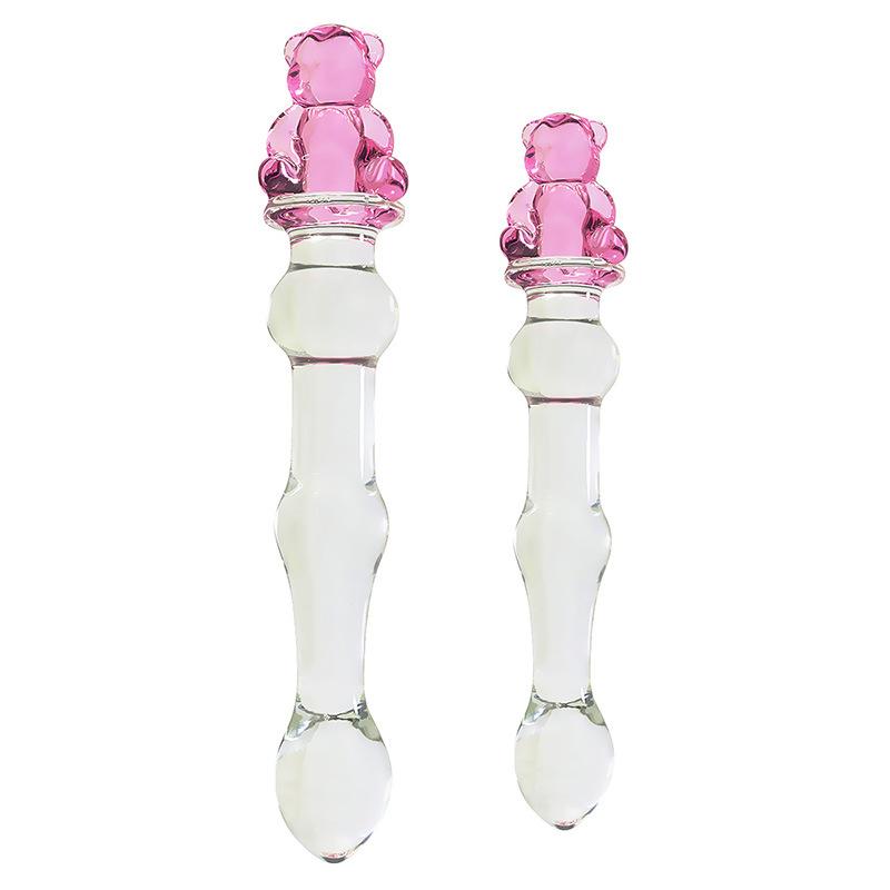 Anal Beads G-Spot Anus Chrysanthemum Climax Sexy Massage Stick Crystal Glass Simulation Penis Sex Tool Climax