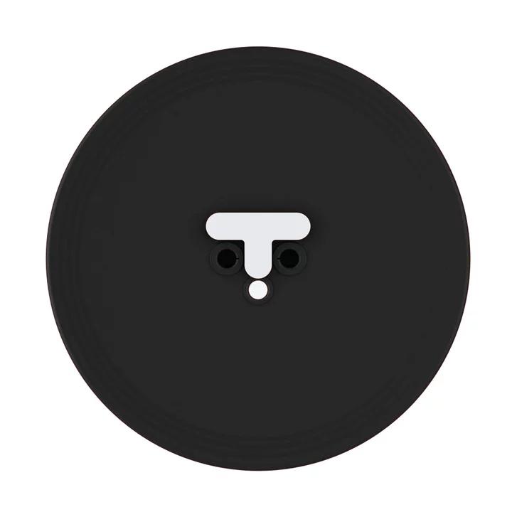 

1pc Silicone Bowl Lid With Vent Valve Reusable Sealed Lids For 5QT Blender Kitchen Tool чорний