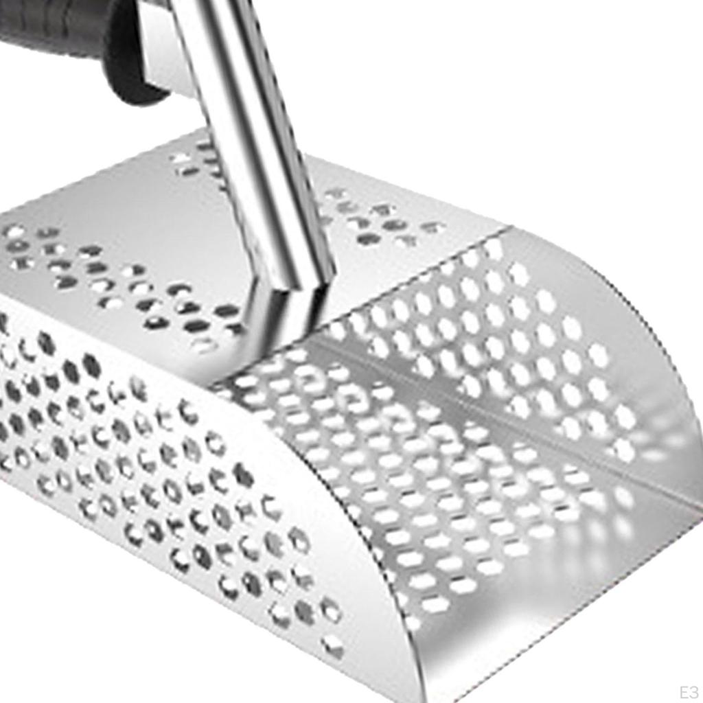 , Dipper, Handy Scoop for Finding Beach Objects, Sturdy Tool Collecting Shells, Mesh