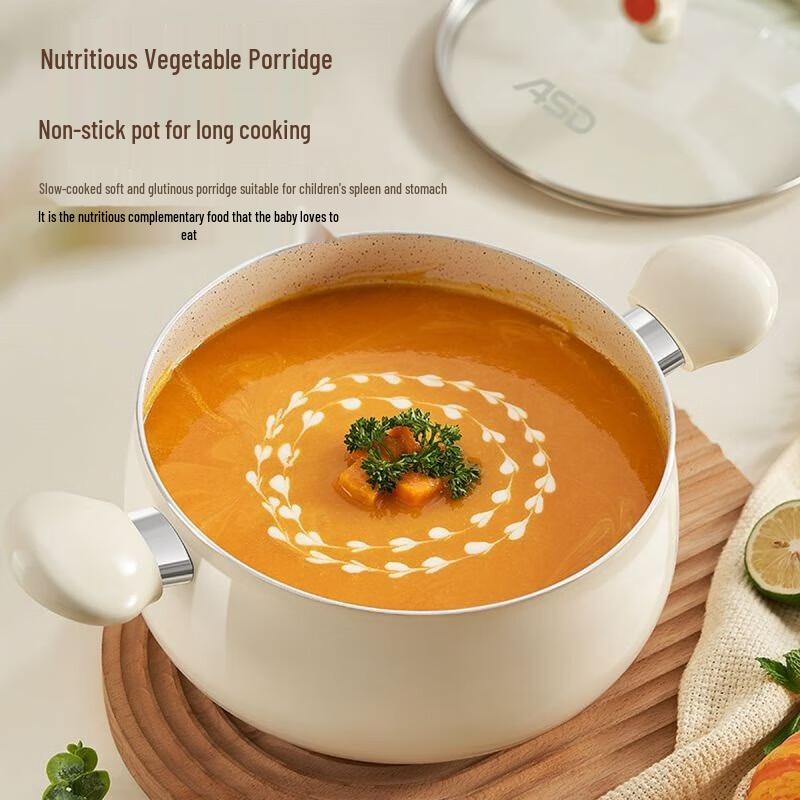 ASD Non-stick Double-Handle Soup Pot