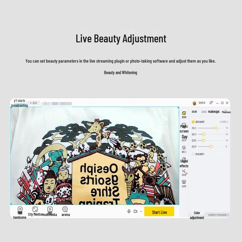 aoni A30Pro 2K Auto-Focus USB Webcam with Mic