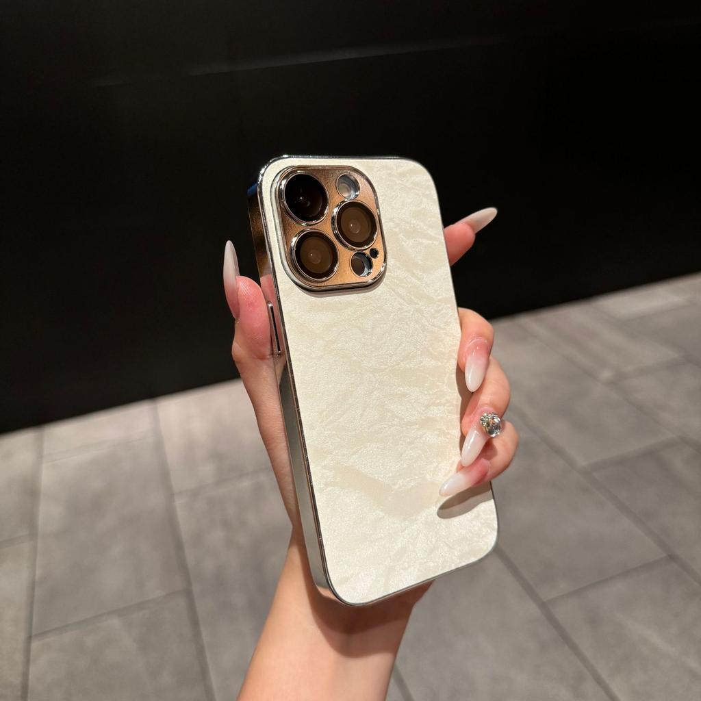 Electroplated water corrugated mobile phone case is suitable for Huawei MATE60 trend P70PRO lens film P70 sticker P60PRO