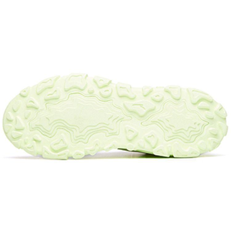 Anta Breakthrough Pro Fabric Shock Absorbing Non-Slip Wear-Resistant Height Increasing Low-Top Dad Shoes Men sneaker White Green 112228860-4