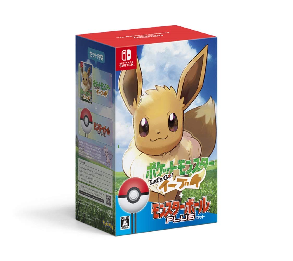 

Pokémon Let’s Go! Eevee + Poké Ball Plus Set - Swi