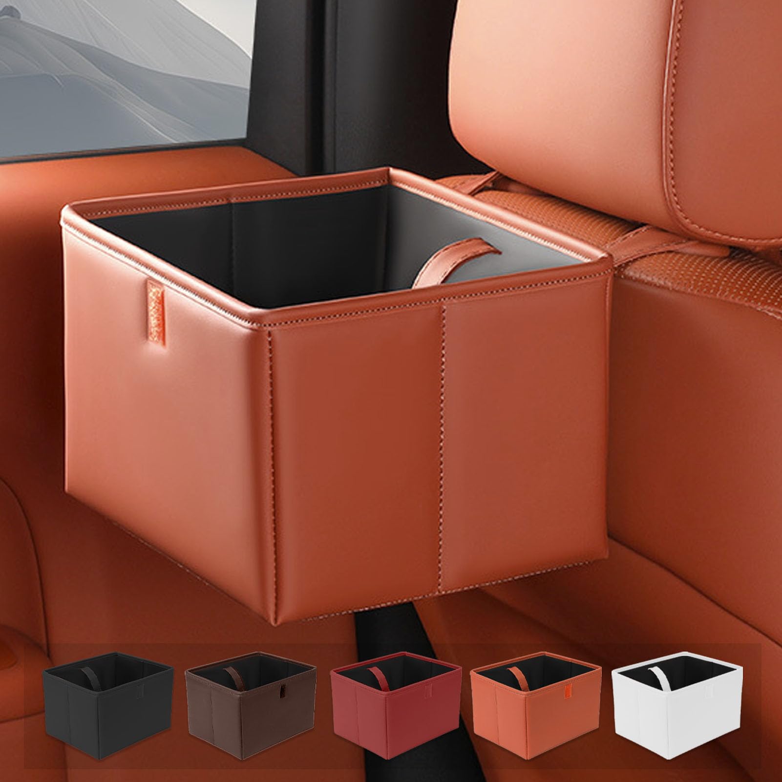 

Caizqbry Car Trash , Car Accessories, Folding Trash , Storage Box, Mobile Accessories, Car
