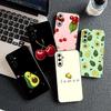 Phone Cover for Apple iPhone 17 Air 12 13 Pro Max Mini ProMax 7 + 8 Plus 7+ 8+ Soft Case Cherry Strawberry Fruit Summer Avocado