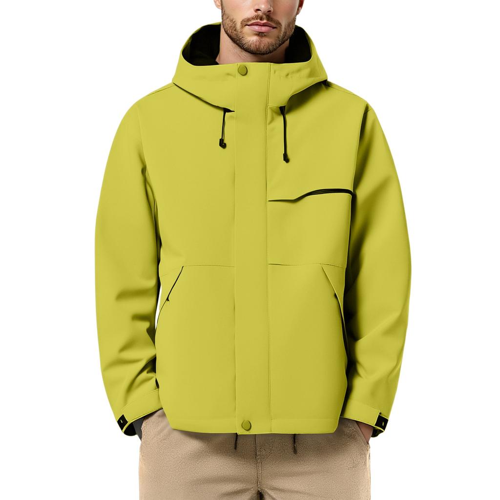 Men's Outdoor Casual Loose Sun Protective Clothing Punch Jacket Coat