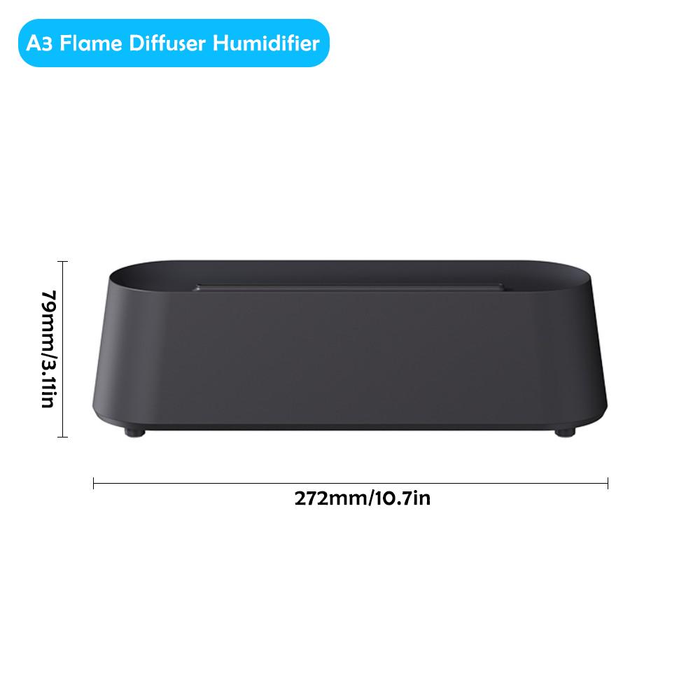 

Аппарат для ароматерапии с имитацией пламени, мини-ультразвуковой увлажнитель воздуха USB, цветной светильник с пламенем, домашние диффузоры ароматов эфирных масел