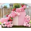 JOGAMS Strawberry Balloon Arch Kit, Strawberry Party Decorations with Red Polka Dot Strawberry Balloons for Strawberry/Berry First/Sweet One Themed
