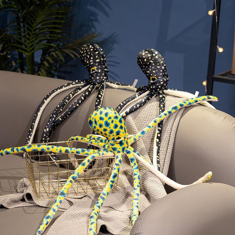 Simulat caracatiță păpușă jucării de pluș caracatiță mare acvariu animale caracatiță frate păpușă locul de desfășurare decorare caracatiță mică