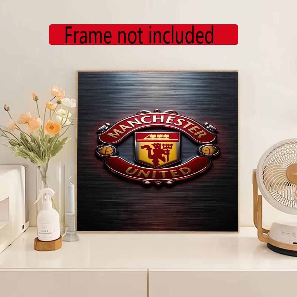 Manchester Diamond Painting Round Diamond Mosaic Rhinestones Diamond Embroidery Craft Kit Wall Decor Without Frame