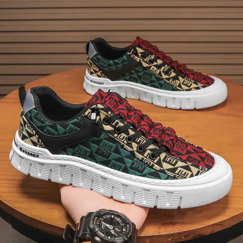 Fashion Soft Sole Plus Size Skate Shoes Man Classic Boots Black High Top Sneakers Sports Sneakersy What's Beskete Styling Best