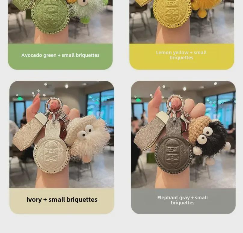 Originální kožený obal na klíče pro BMW Mini Cooper - High-endová přezková taška pro ženy