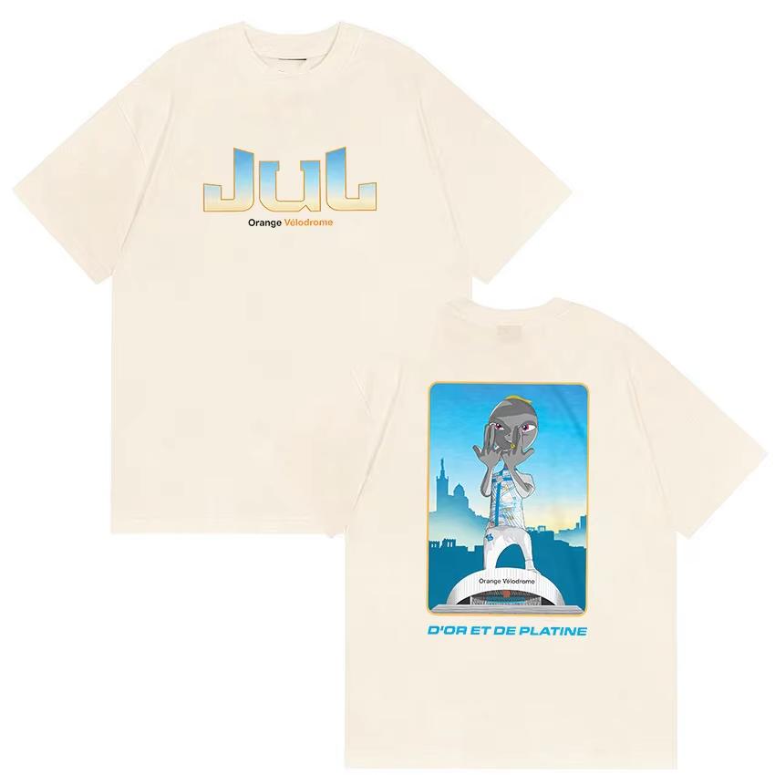 Unisexs Tshirt Fashion Rapper Jules Orange Roller Rink Album 2026 Graphic Luxury Tshirt Unisex Women Short Sleeve Top Street Wear