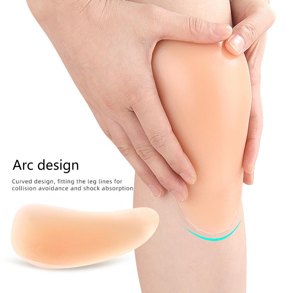 Snowboard Knee Pads Self-Adhesive Knee Pad Comfortable Skating Knee Pad Elbow Pad Knee Protection Pad for Ice Skating