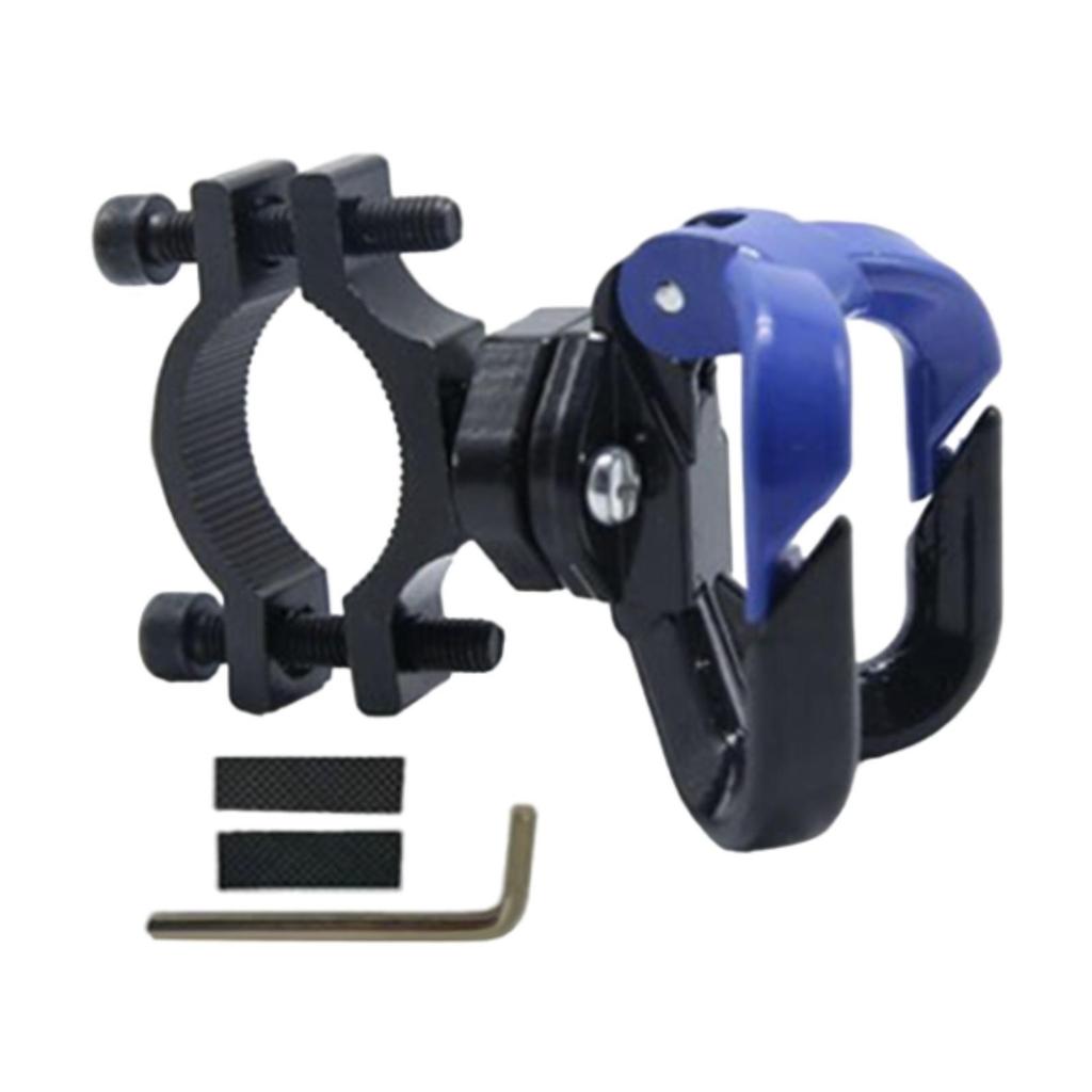 Universal Bike Hanger Hook Motorcycle Hanger Hook Adjustable Pipe Clamp Double Hooks Iron Sturdy Hanger Gadget Hanging Hook