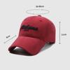 Männer Frauen Sommer bestickt Brief Baseball Cap Outdoor Sonnenschutz Hut