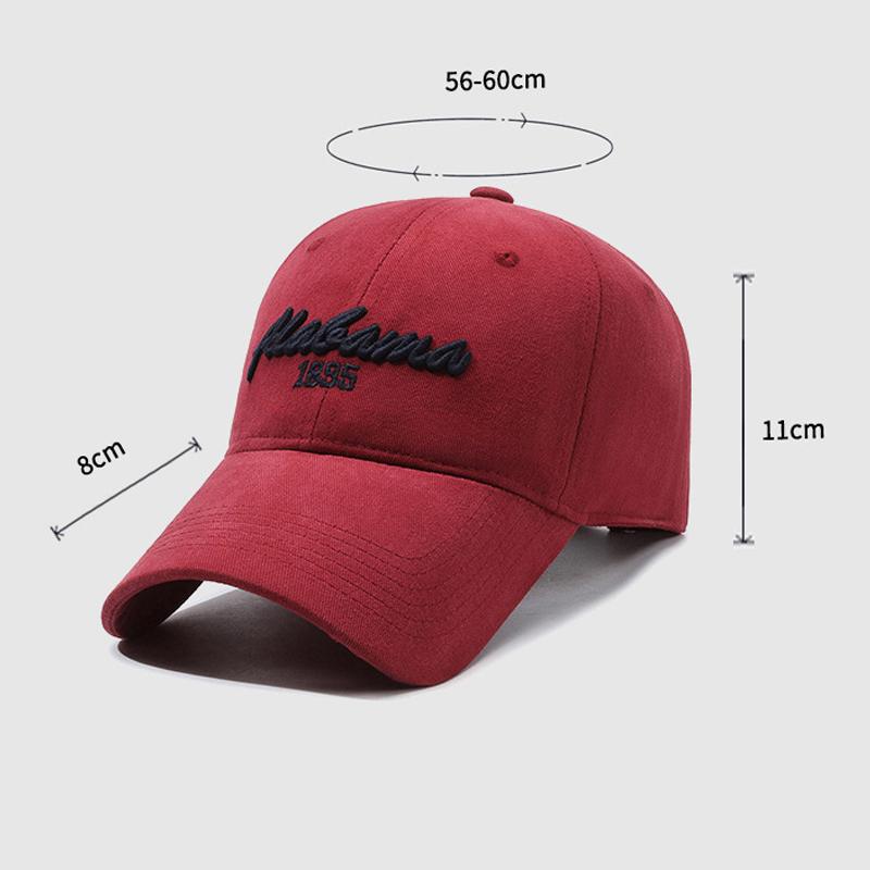 Männer Frauen Sommer bestickt Brief Baseball Cap Outdoor Sonnenschutz Hut