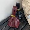 All-match Pleated Cloud Bag Women's Texture Niche Design Handbag Ins Popular Commuting Small Bag