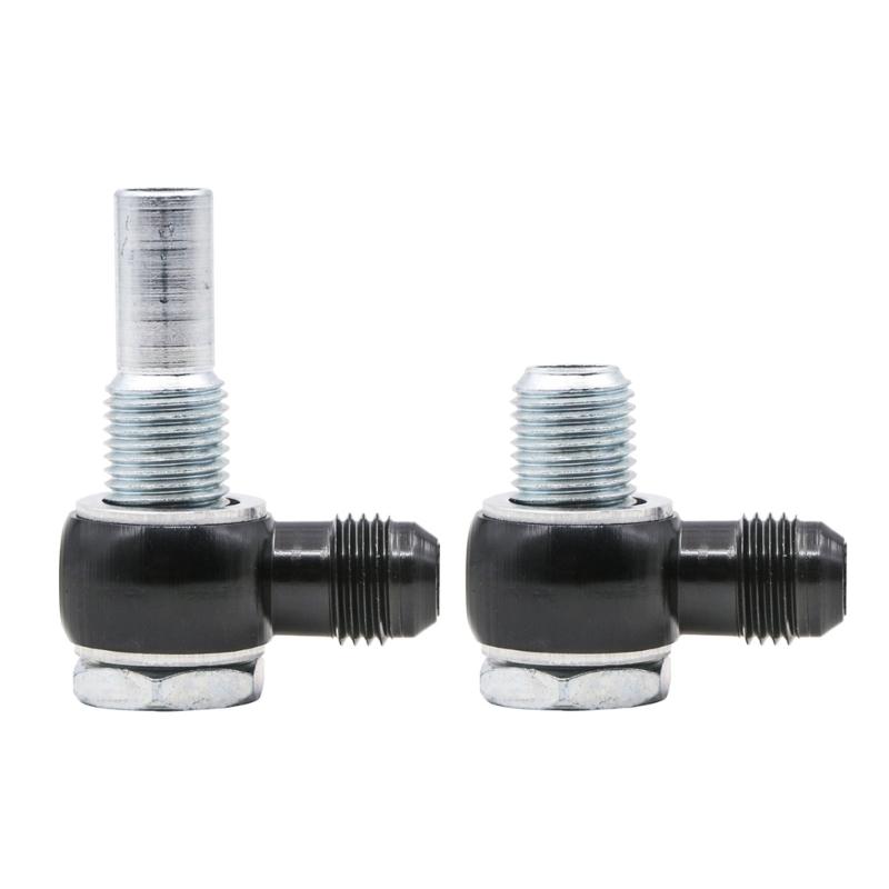 

Suitable for 6ANx1/4 NPSM 4L80E for 350 400 700R4 4L60E Transmission Oil Coolers 90 Degree Banjo Fittings Alum 1