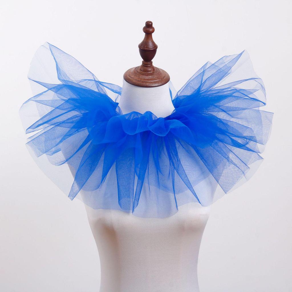 Victorian Jester Tulle Collar for Halloween or Easter Photography