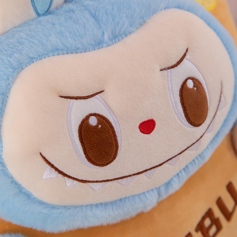 Hot and Funny Rabubu Potato Chip Pillow Cartoon Doll Super Cute Children's Toys Cute Cushion Cartoon Doll