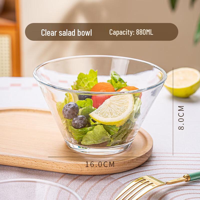 Clear Glass Multipurpose Bowls