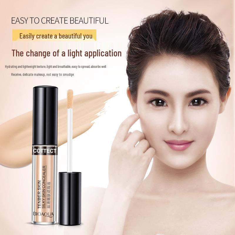 Biquanya Silky Smooth Concealer: 3D Contouring, Nourishing, Moisturizing Makeup Primer