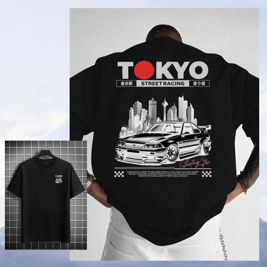 2026 Tokyo Racing Unisexs Fashionable Printed Loose Short Sleeve TShirt Exquisite Design Summer Essential Easy To Match