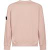Stone Island Ss25 Solid Color Badge Crew Neck Long Sleeve Sweatshirt Men sweatshirt Pink K1S156100008S0044-V0082