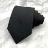 Stripes Men Necktie Floral Retro Cravat Classic Black Necktie  Boys