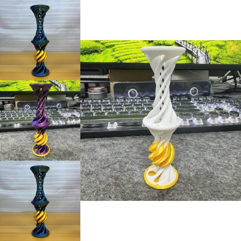 Unique 3d Spiral Stress Relief Toy For Office Desk Decorative Playful Fun