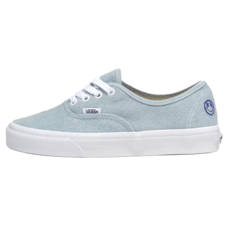 Vans Authentic Series Trendy Comfortable Durable Low-Top Canvas Shoes Unisex Sneakers Blue VN000BW5LNV1