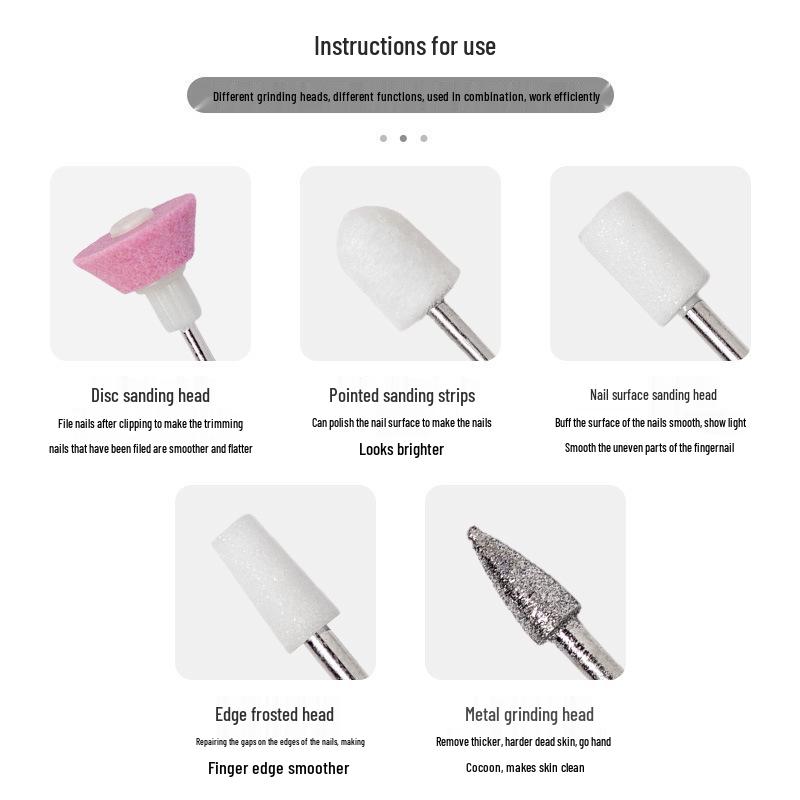 Portable Electric Nail Polisher & Skin Remover Pen